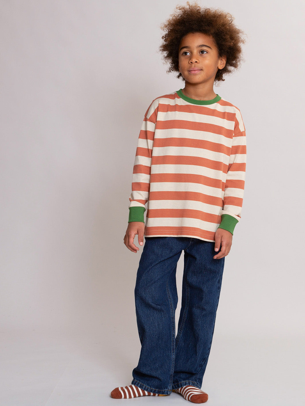 Kite Kinder Oversize Streifen-Shirt (Bio-Baumwolle)