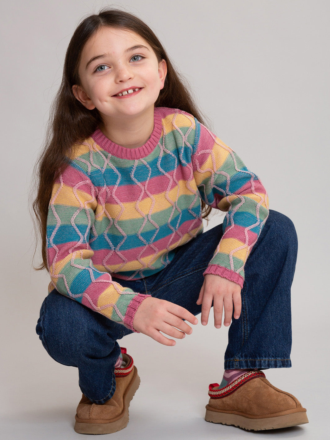 Kite Kinder Struktur-Strickpullover (Bio-Baumwolle)