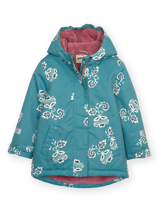 Kite Kinder GO-Mantel „Eden Print“ (Recycelt & Wasserdicht)