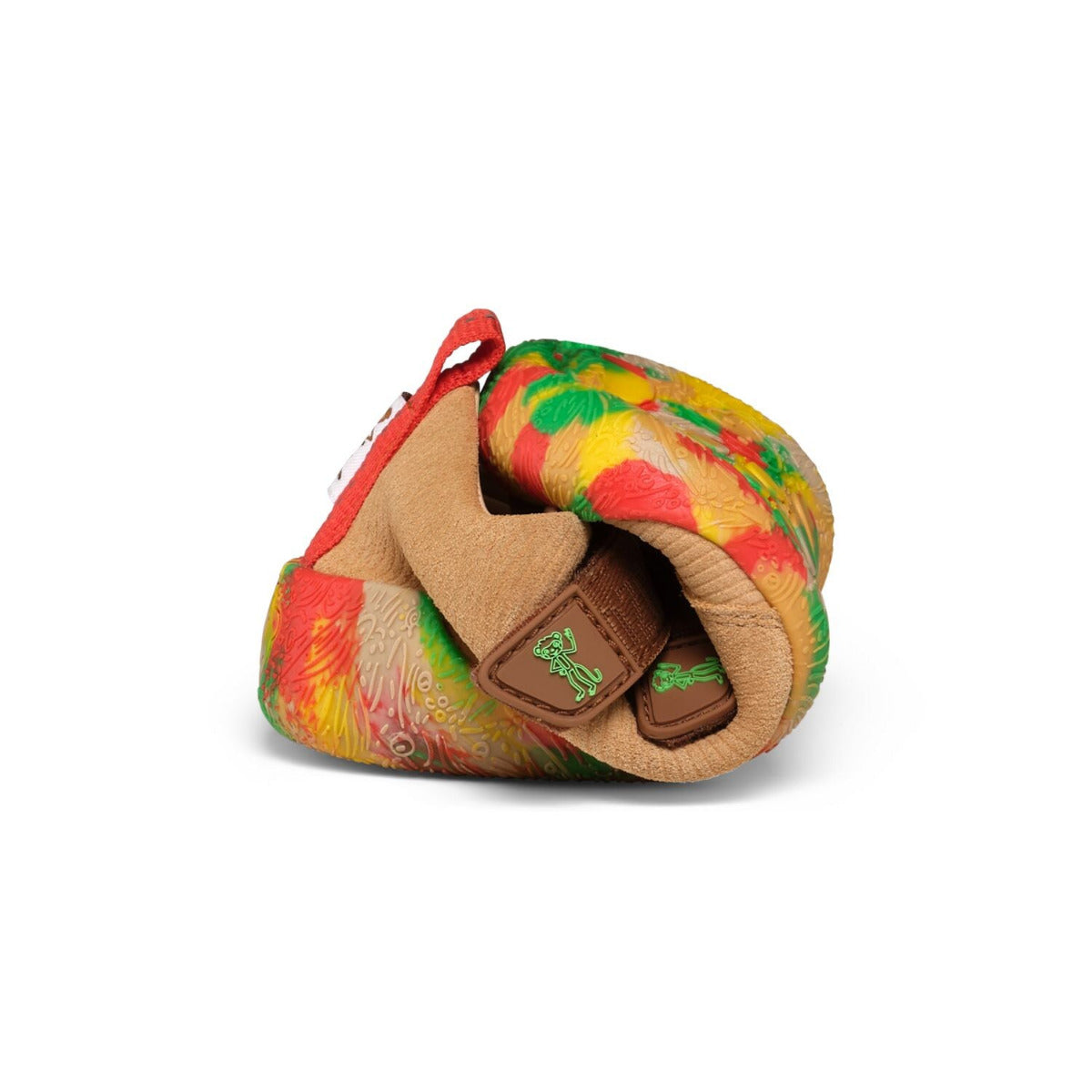 Affenzahn Lauflerner Walky Modell Affe – Brauner Leder-Barfußschuh für Kinder, geknautscht