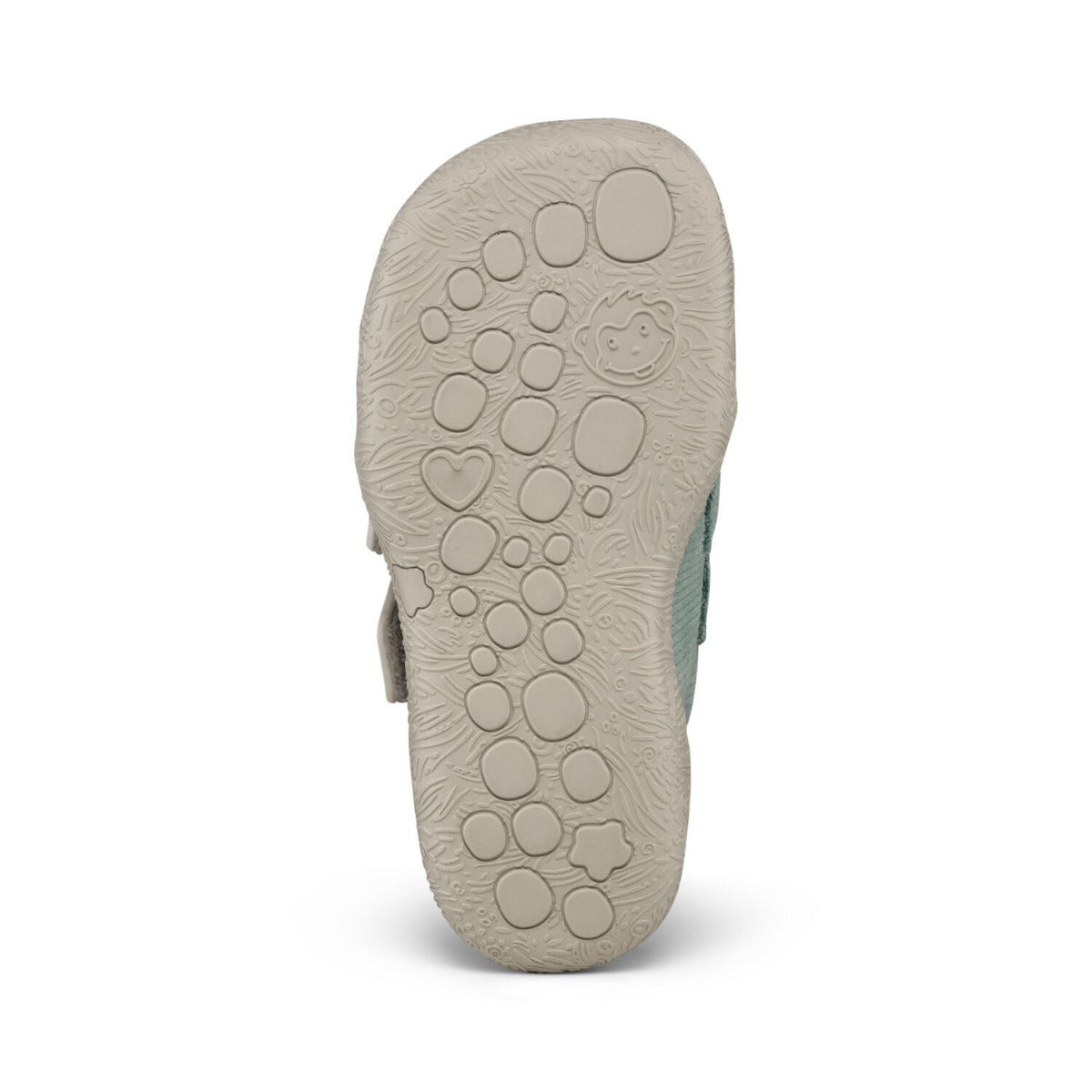 Blauer Affenzahn Lauflerner Walky Hase – Leder-Barfußschuh für Kinder, Sohle