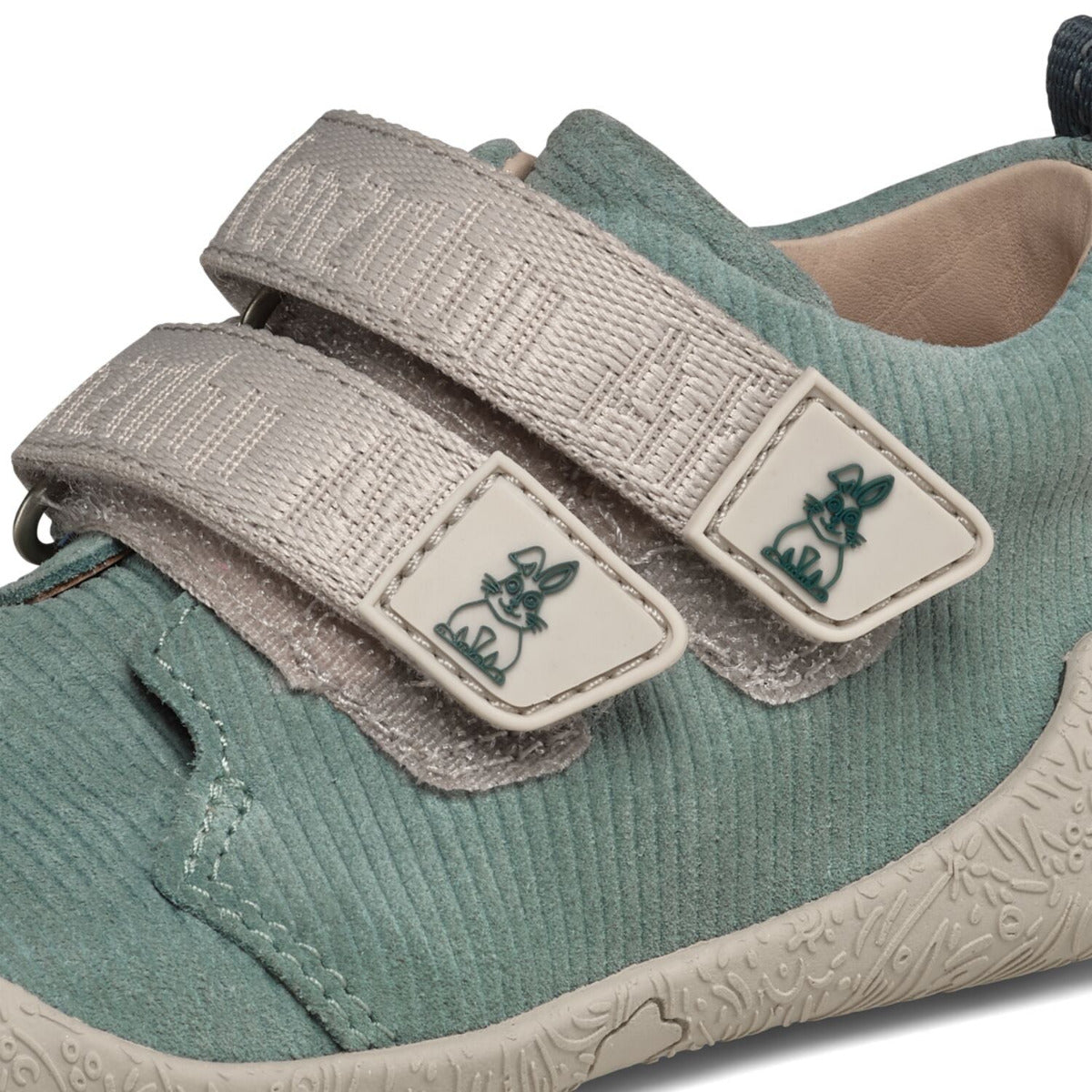 Blauer Affenzahn Lauflerner Walky Hase – Leder-Barfußschuh für Kinder, Detailansicht