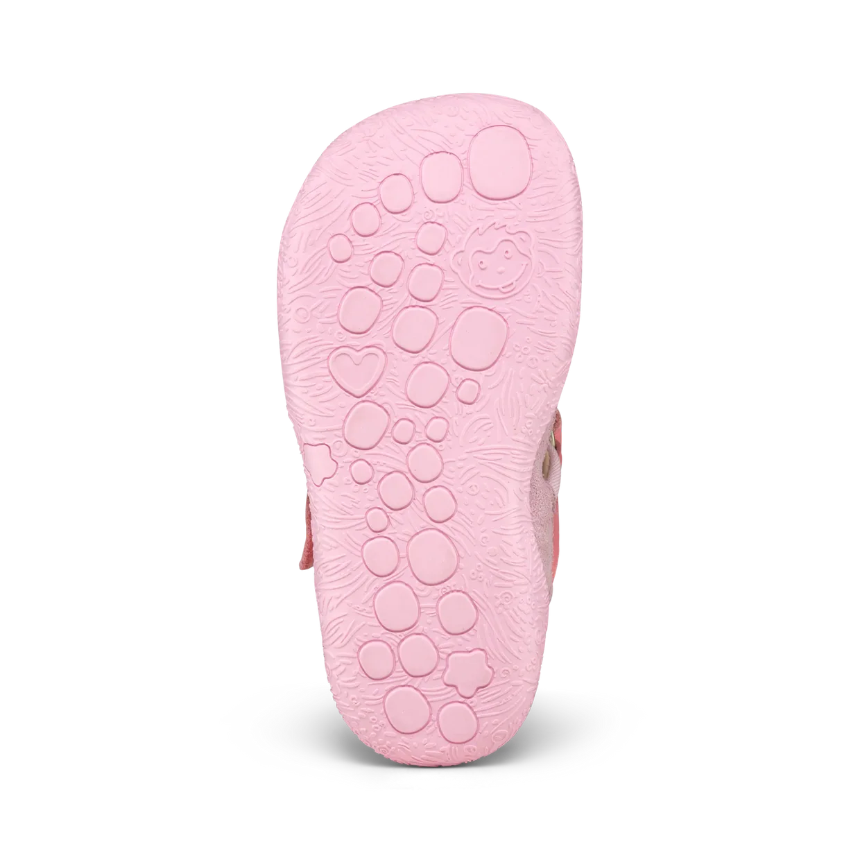 Die rosa Affenzahn Freely Einhorn-Lauflerner Sandale, Sohle