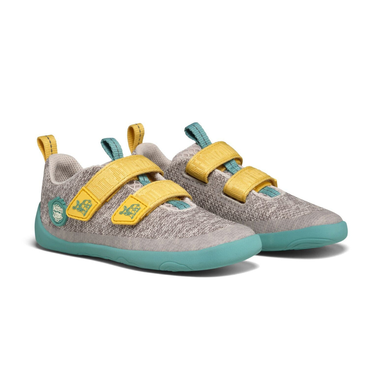 Affenzahn Halbschuh Knit Happy – Atmungsaktiver Barfußschuh für Kinder Modell Nashorn – Profil