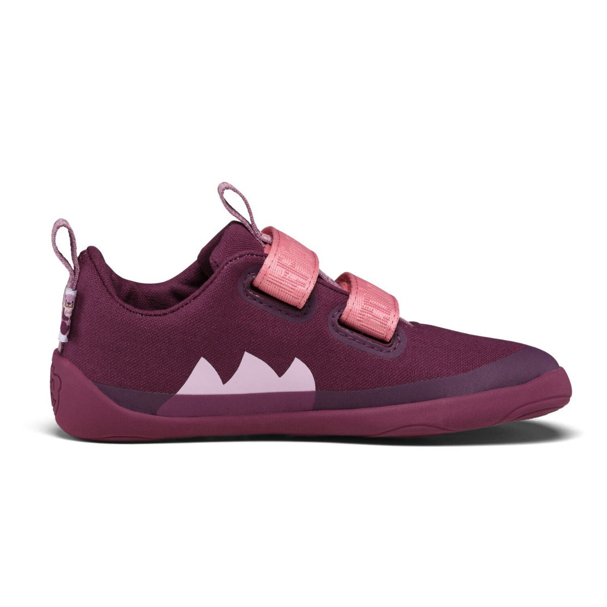 Affenzahn Barfuss-Sneaker Lucky Baumwolle, Modell Otter, Seitenansicht innen 