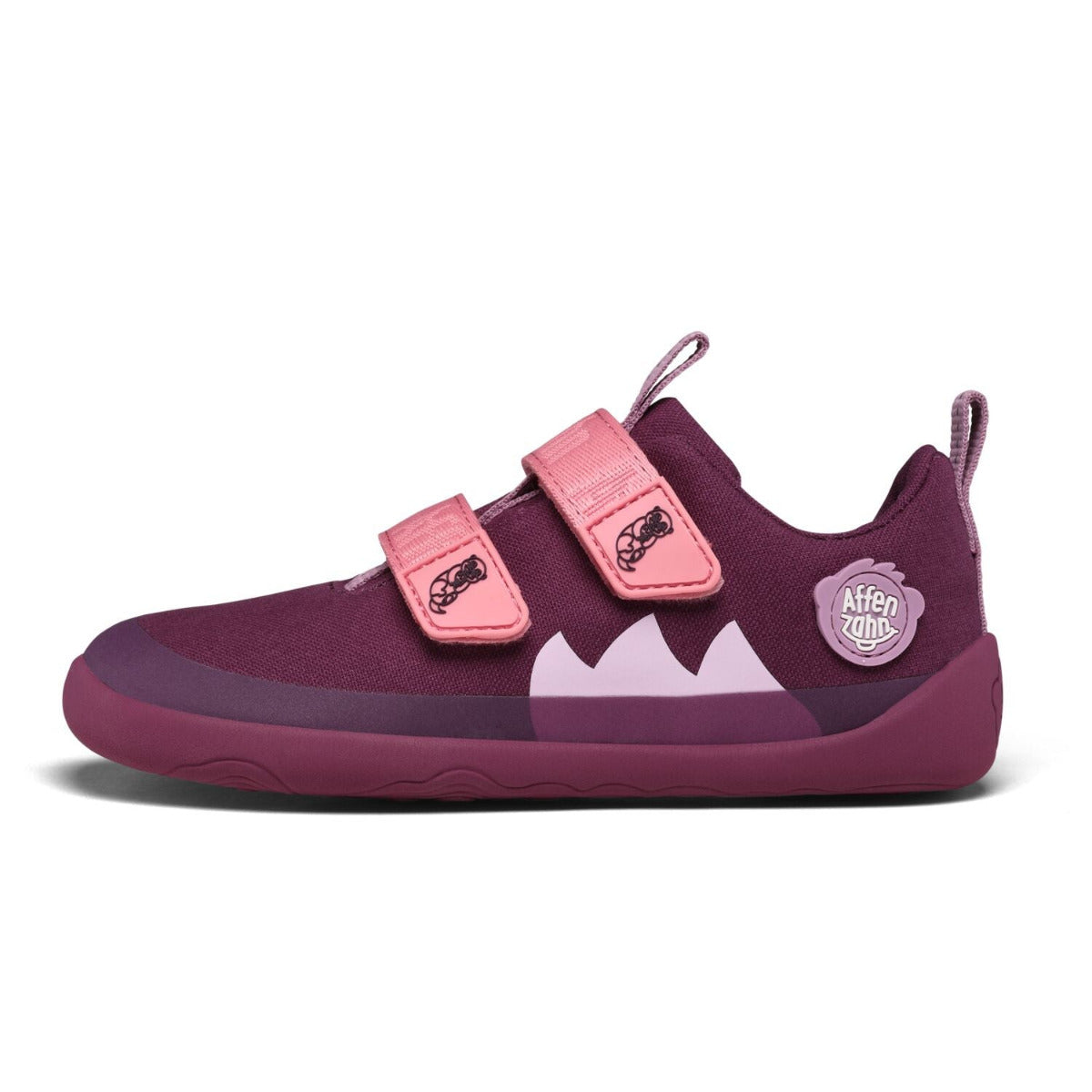 Affenzahn Barfuss-Sneaker Lucky Baumwolle, Modell Otter, Seitenansicht 