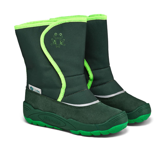 Schneestiefel Vegan Freezy - Frosch | Affenzahn
