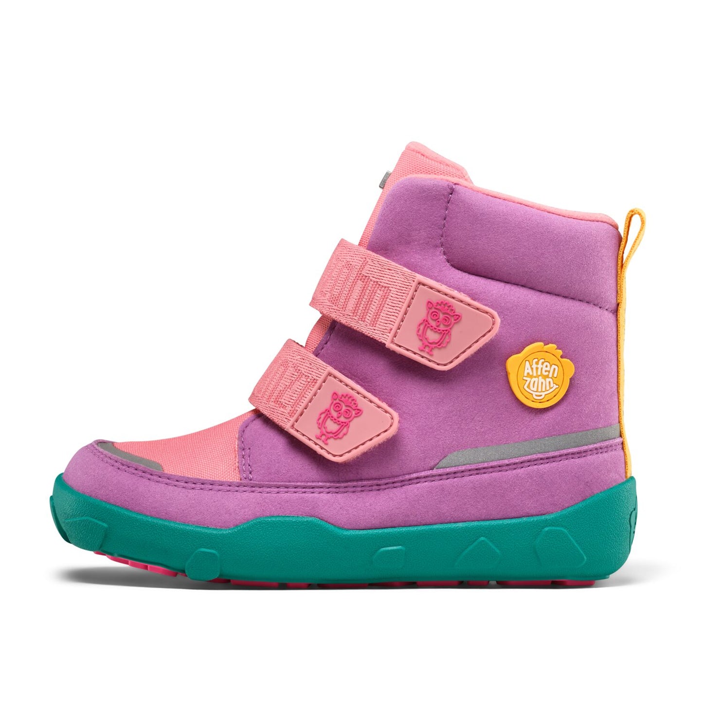 Affenzahn | Barfußschuhe Winterstiefel Vegan Comfy - Eule