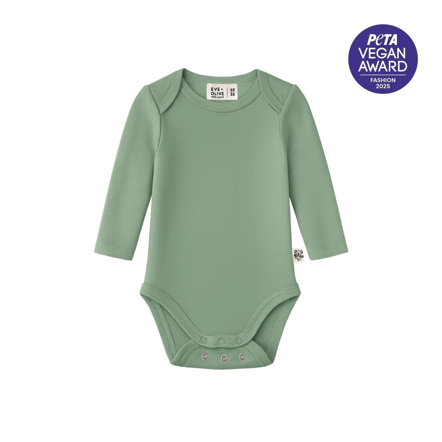 Baby Body Langarm | brave eucalyptus