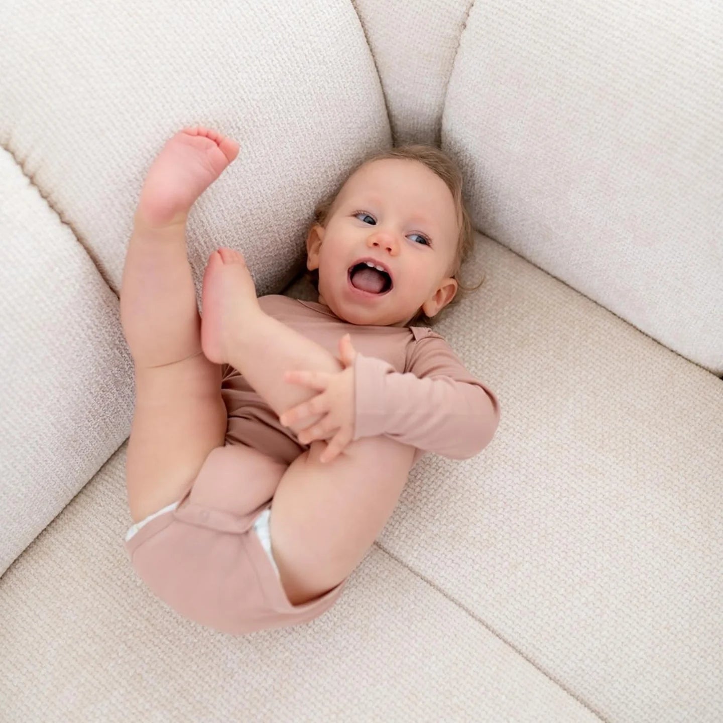 Baby Body Langarm | sweet rose