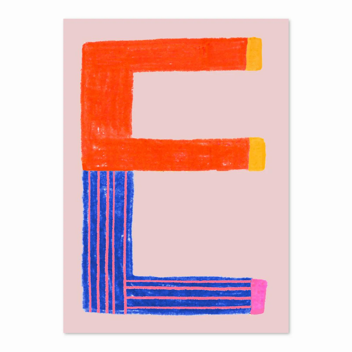 ABC Buchstaben-Karte einzeln | DIN A6
