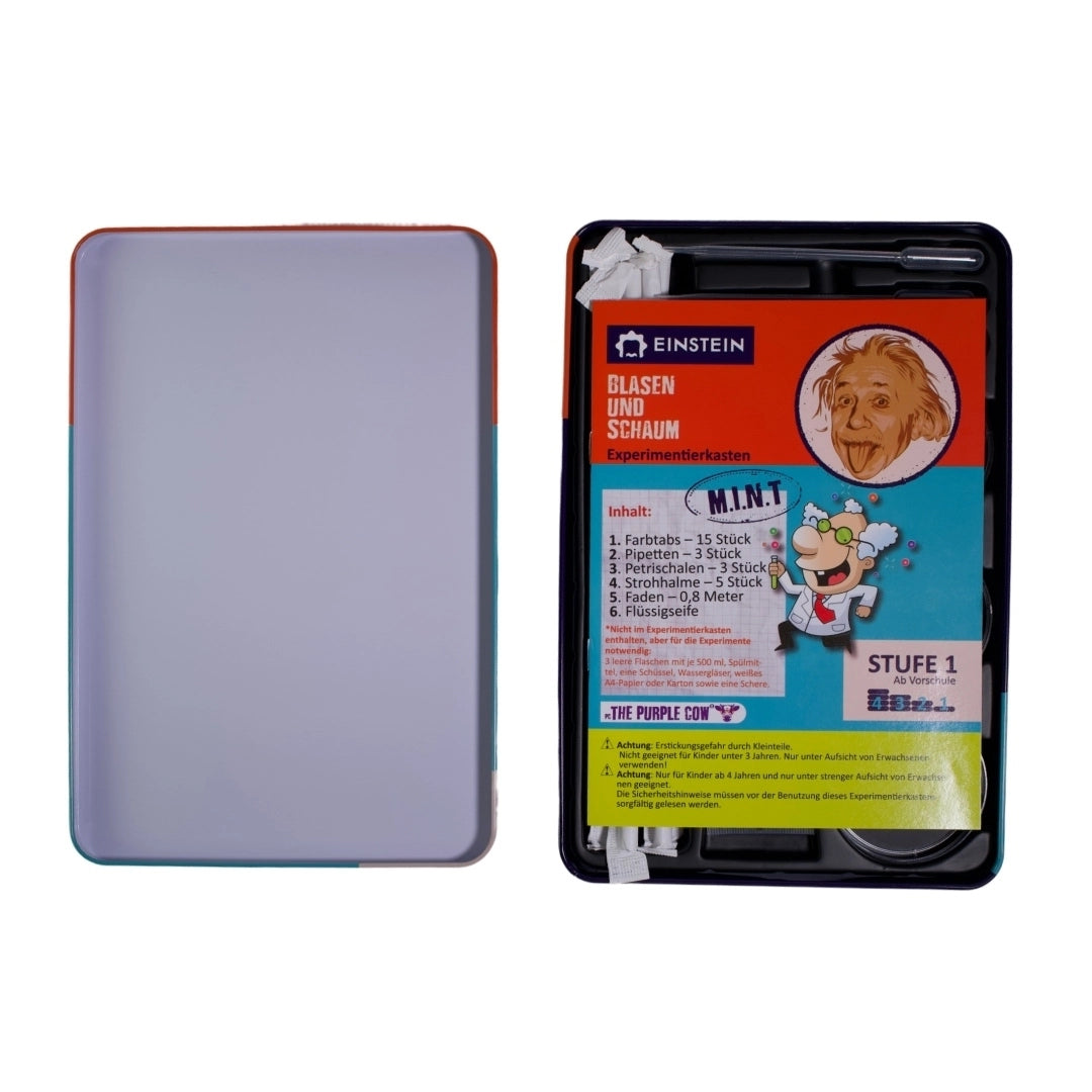 Einstein Experimentierkasten - Blasen und Schaum | Fantasie4Kids