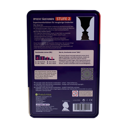 Einstein Experimentierkasten - Optische Täuschungen | Fantasie4Kids
