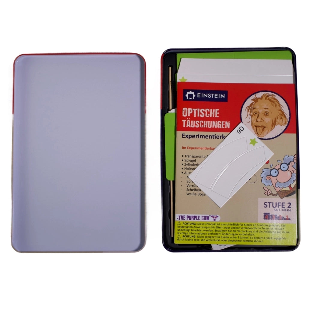 Einstein Experimentierkasten - Optische Täuschungen | Fantasie4Kids