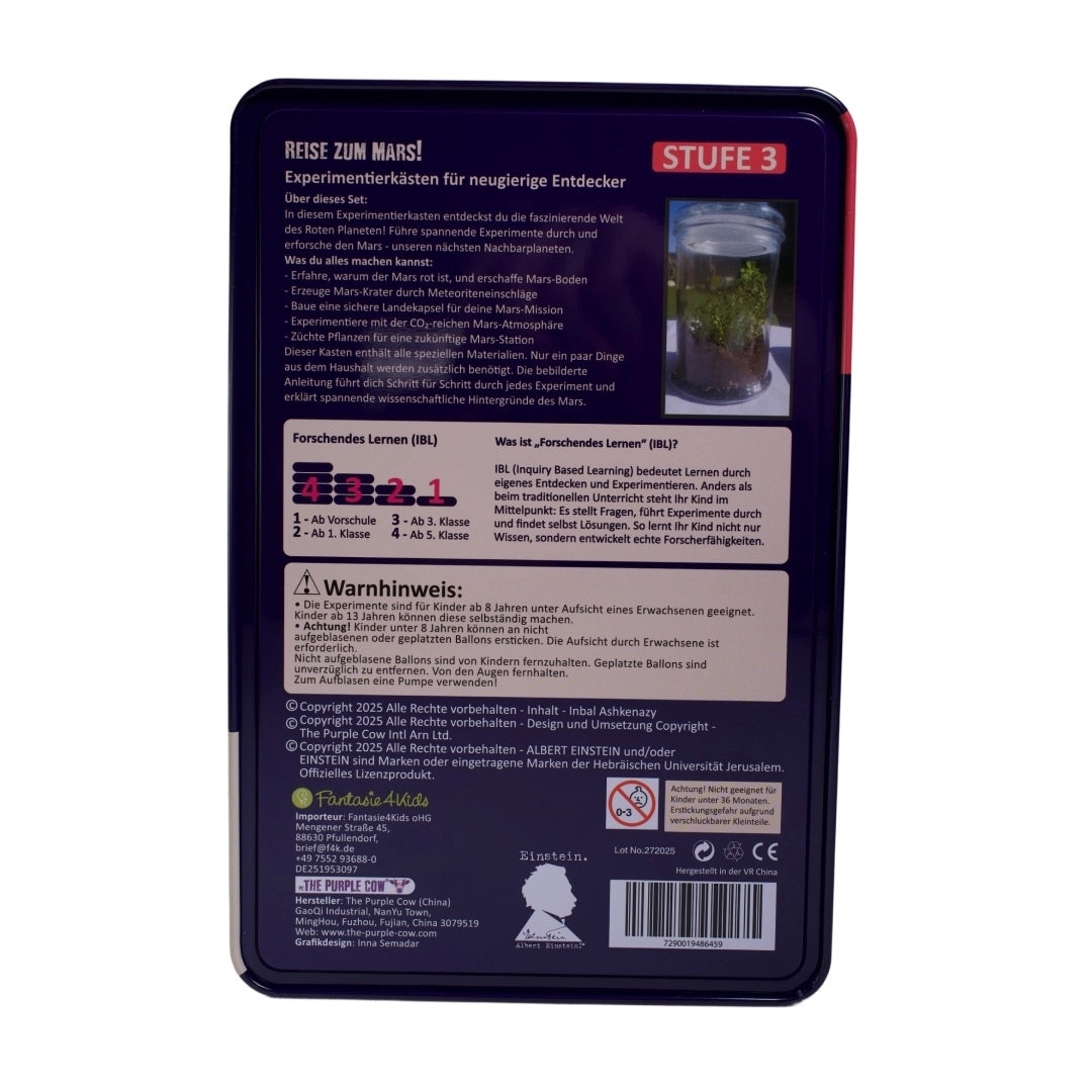 Einstein Experimentierkasten - Reise zum Mars! | Fantasie4Kids