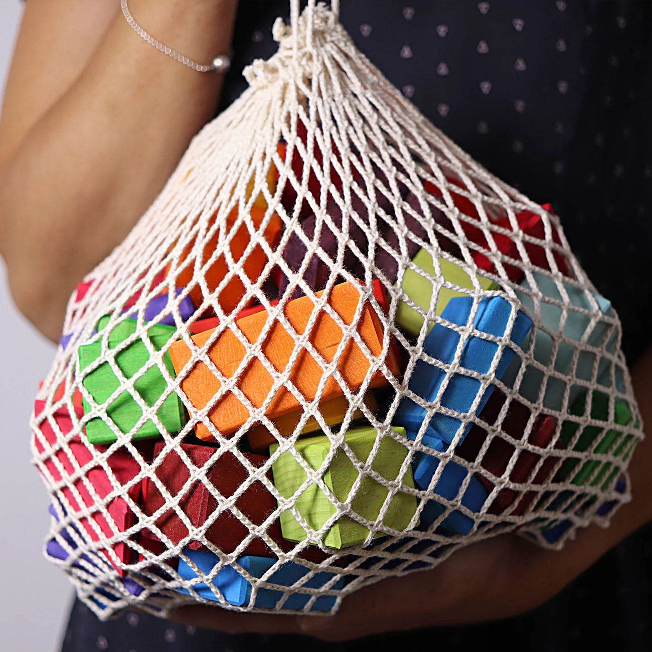 Grimms, Waldorfklötze, bunt, 15 Teile