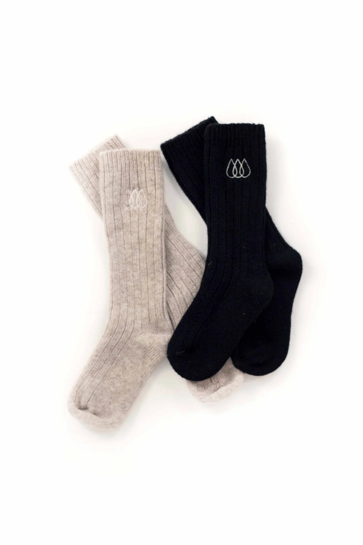 HALFEN Klassische Wollsocken – Rippen-Design aus 100 % Schurwolle