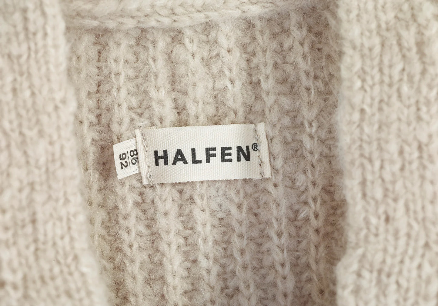 HALFEN Kinder Grobstrick Weste – Alpaka, Merino & Seide (Made in Germany)
