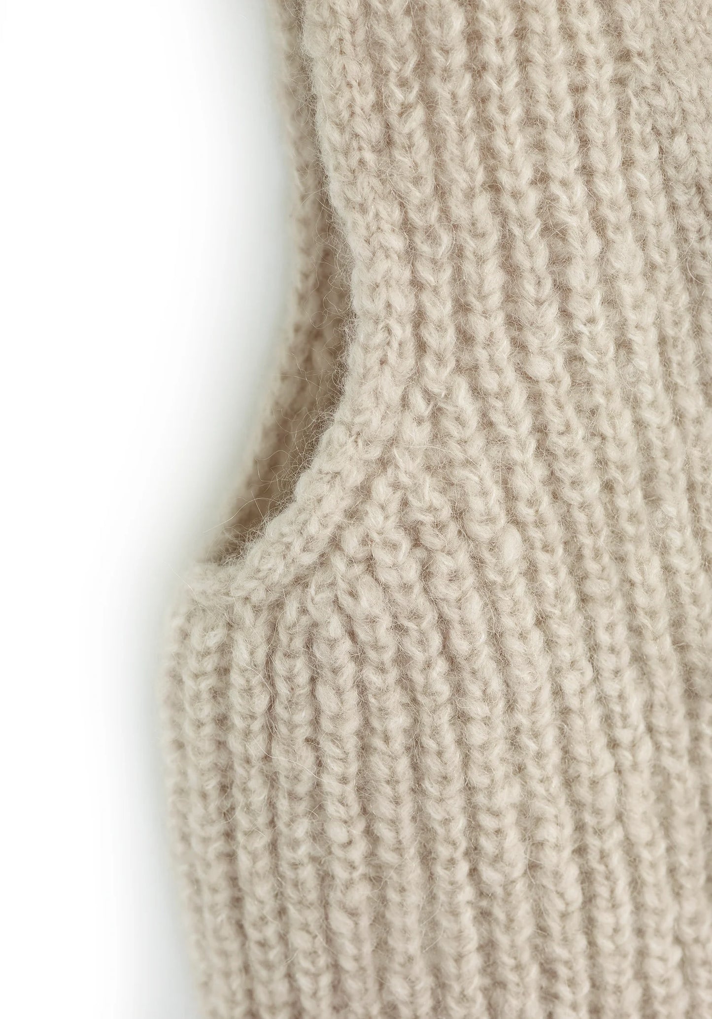 HALFEN Kinder Grobstrick Weste – Alpaka, Merino & Seide (Made in Germany)