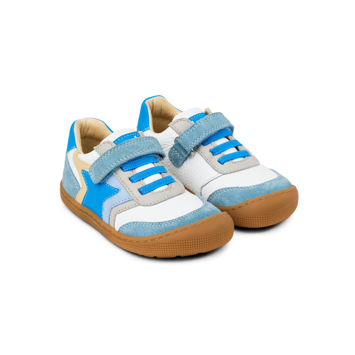 Koel DENVER Barfußsneaker aus Nappaleder in blau, Profil