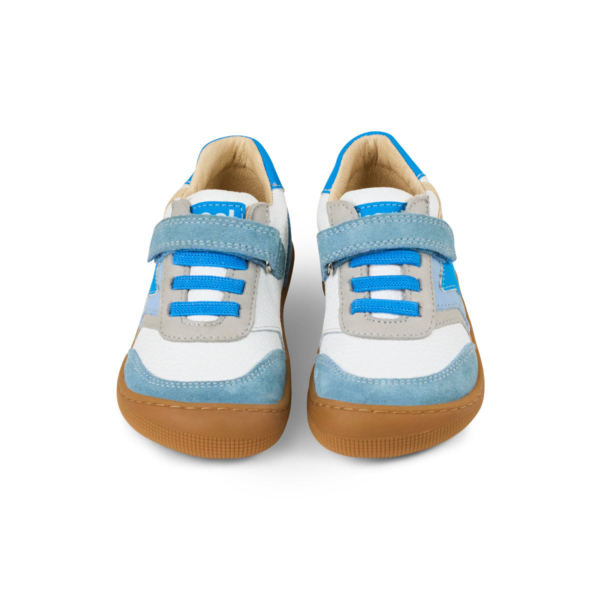 Koel DENVER Barfußsneaker aus Nappaleder in blau, Vorderansicht