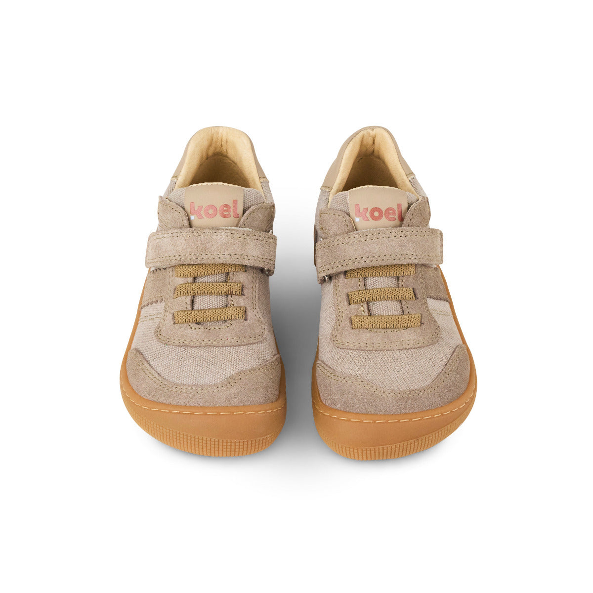 Koel Dylan Barfußsneaker in beige, von Vorne