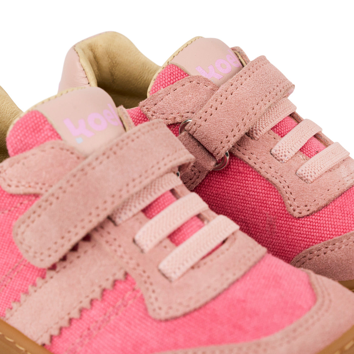 Koel Dylan Barfußsneaker in pink, Nahaufnahme
