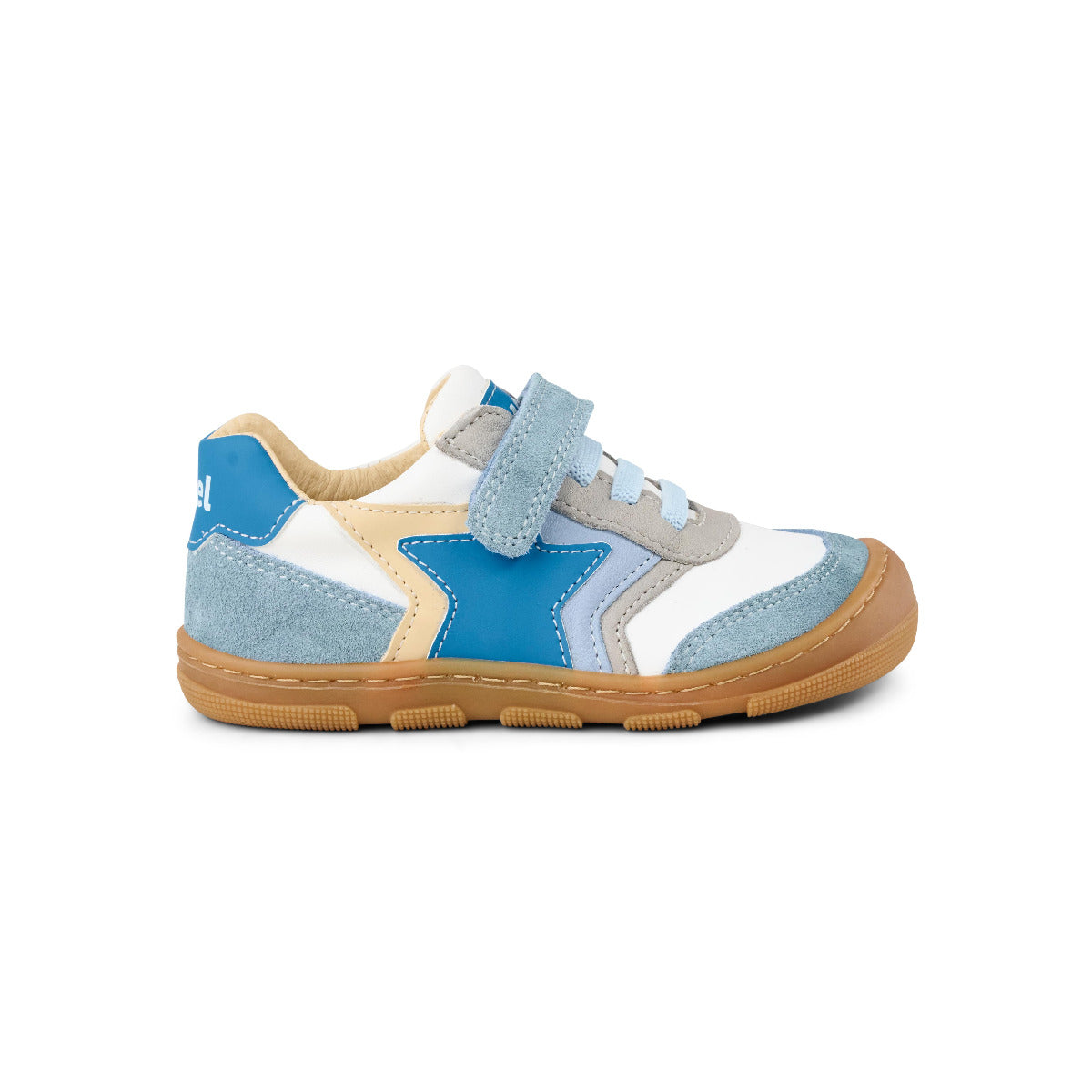 KOEL KODY W in blau für extra breite Kinderfüße, Seitenansicht