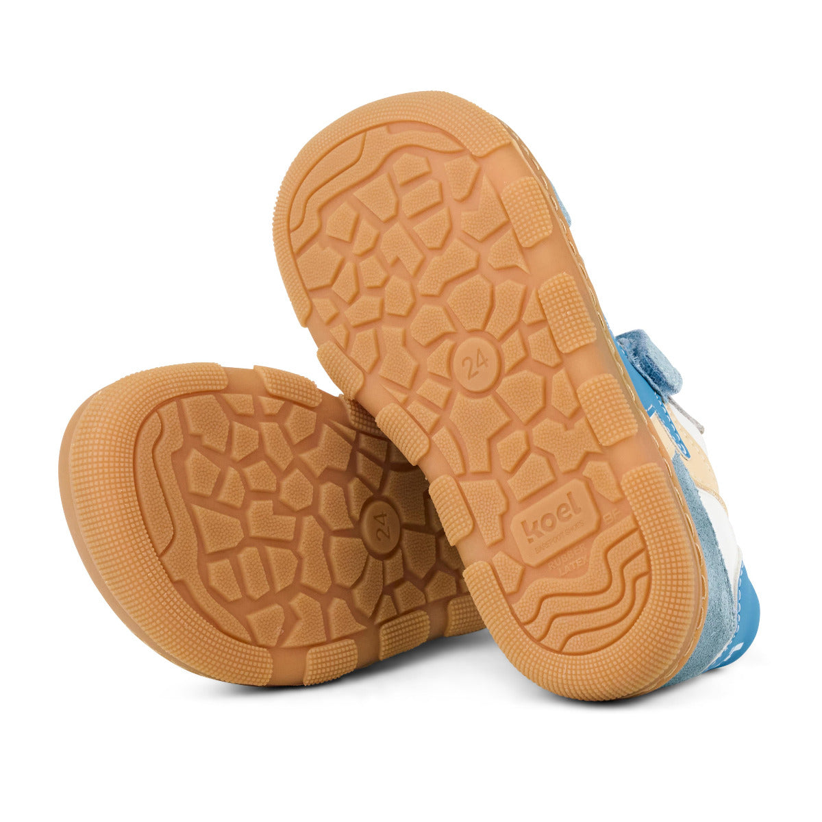 KOEL KODY W in blau für extra breite Kinderfüße, Sohle