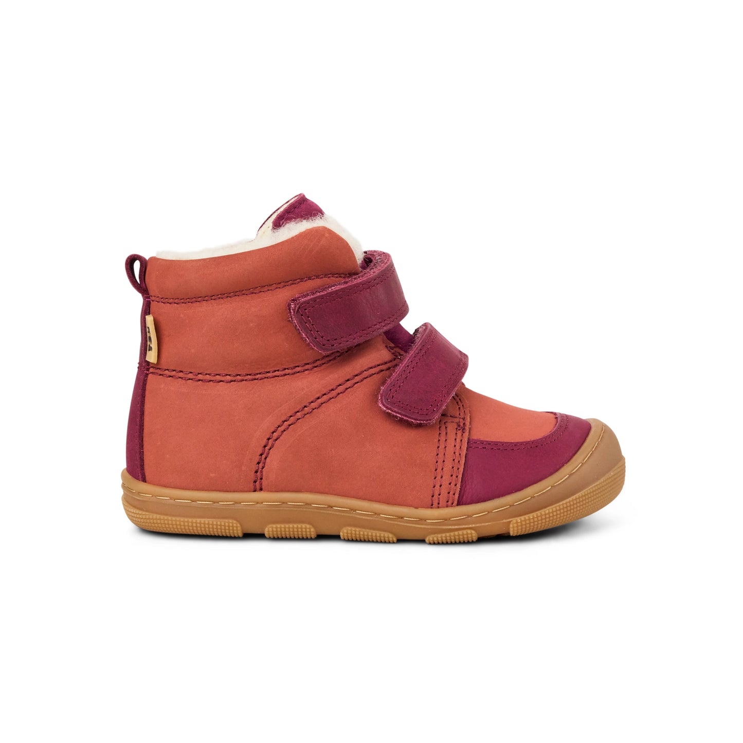 Kasi Wool TEX HighCut Klettschuh Winter - extra breit - pink/koralle | Koel
