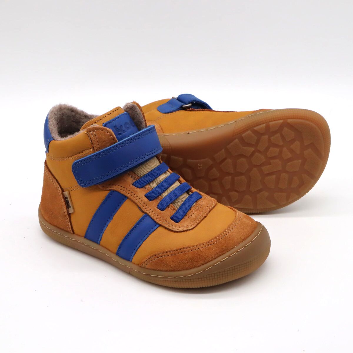 KOEL Barfußschuhe DANIEL 2.0 WP Felt - braun - Tex-Membran | Koel