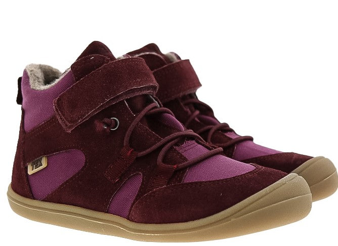 Koel Barfußschuhe, Beau-Merino mit Tex, bordeaux | Koel