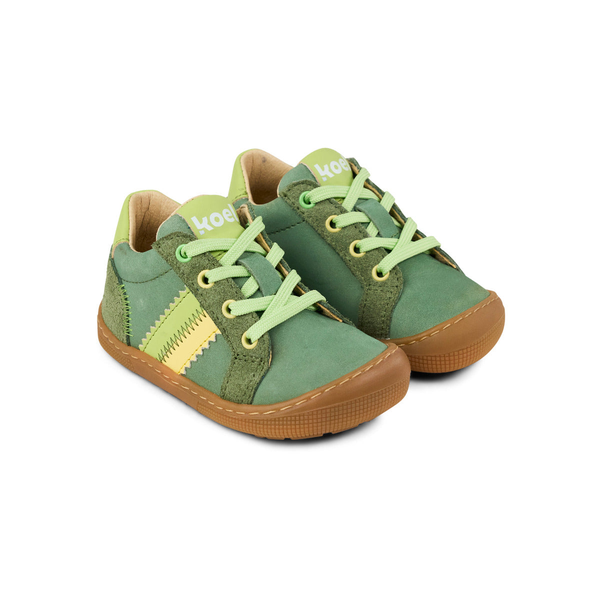 Koel Barfußsneaker für Laufanfänger in der Farbe oliv, Profilbild