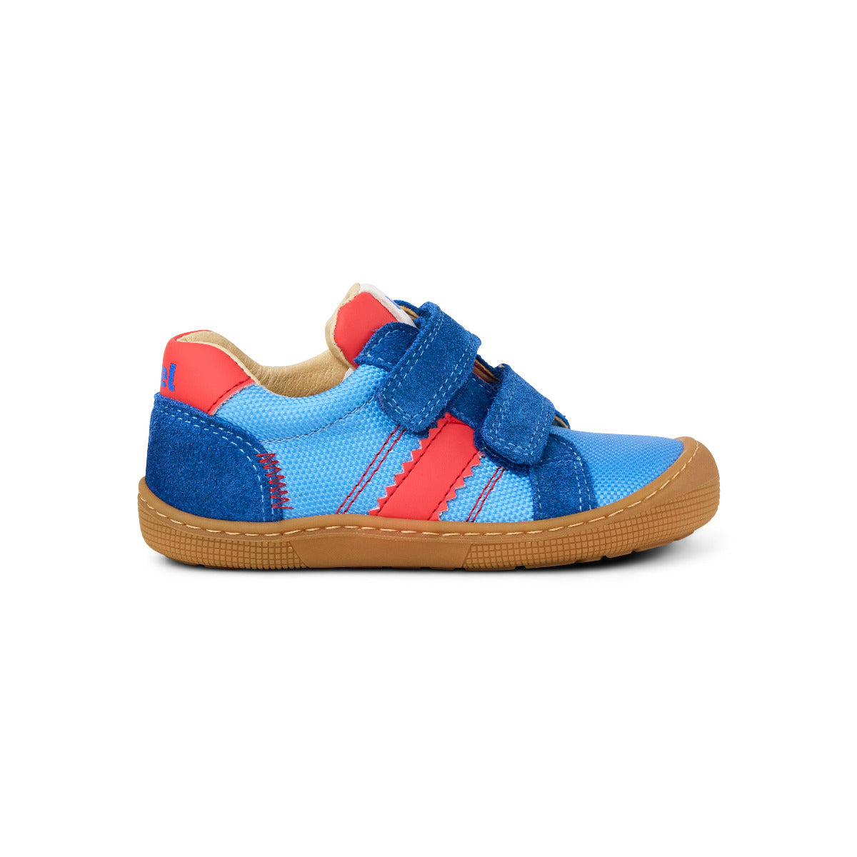 koel barfußsneaker für mittelbreite Füße in royal blue, seitenansicht