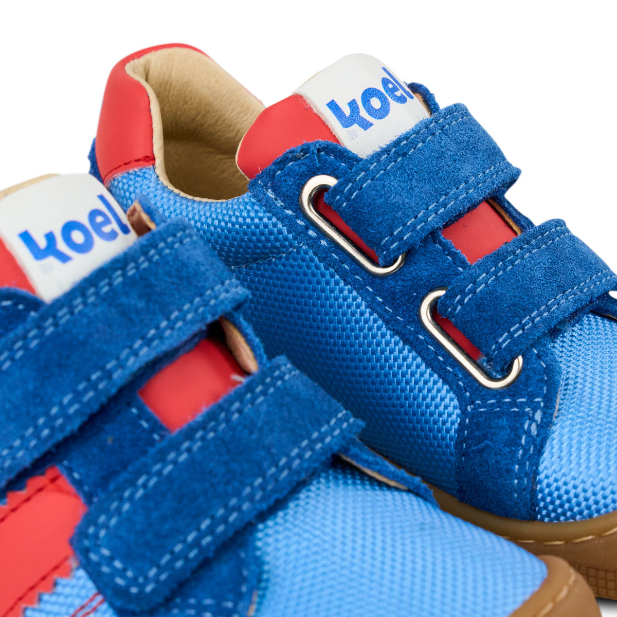 koel barfußsneaker für mittelbreite Füße in royal blue, Nahaufnahme