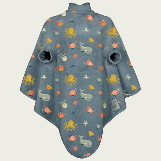 Limited Edition. Lätzchen "Boo" aus Frottee, wasserdicht, Ocean Animals | Little Casimir