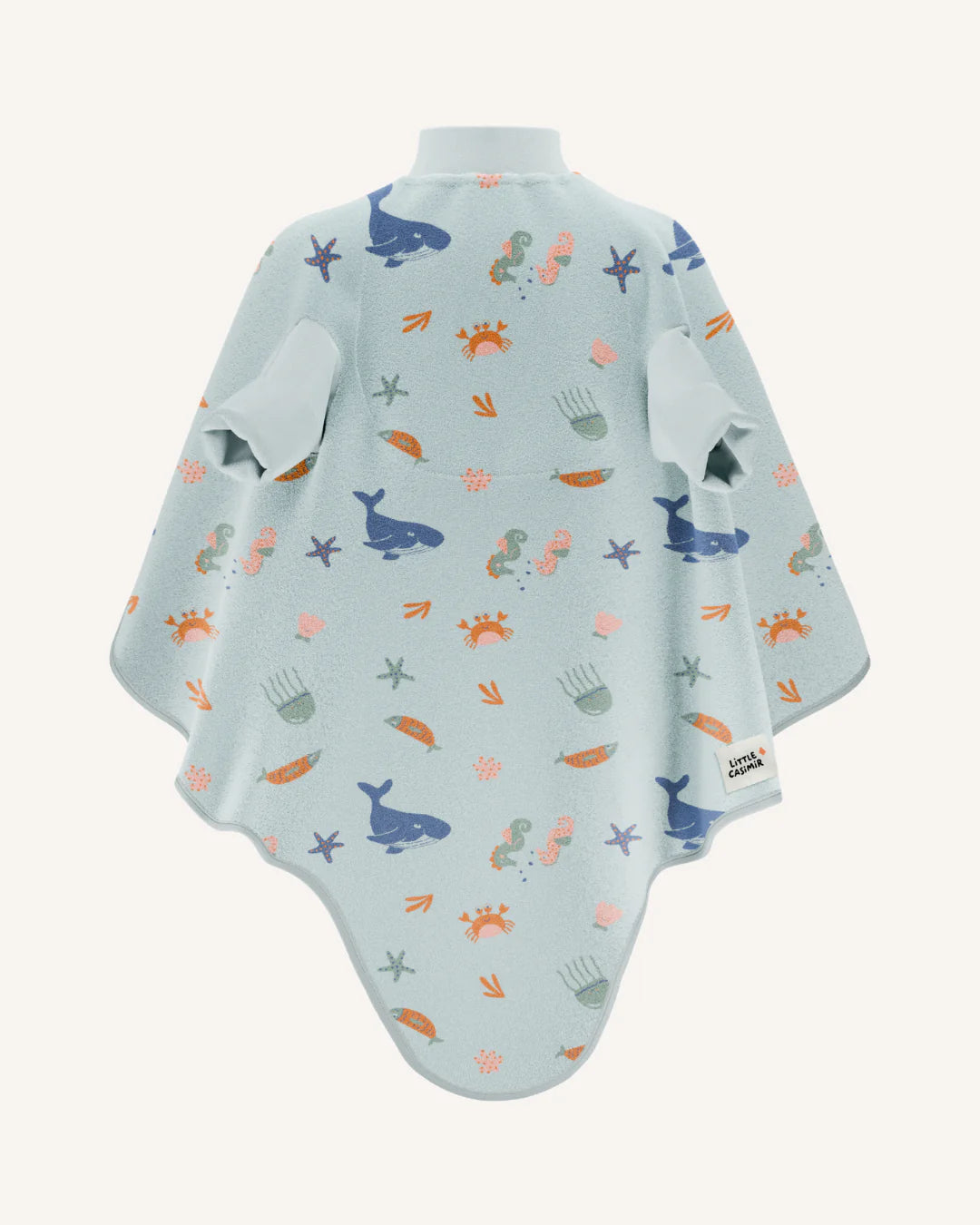 Weiches Frottee Ärmellätzchen Boo Signature mit Meeresbewohner-Motiv Deep Sea
