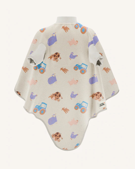 Weiches Frottee Ärmellätzchen Boo Signature mit Bauernhof-Motiv Farm Friends
