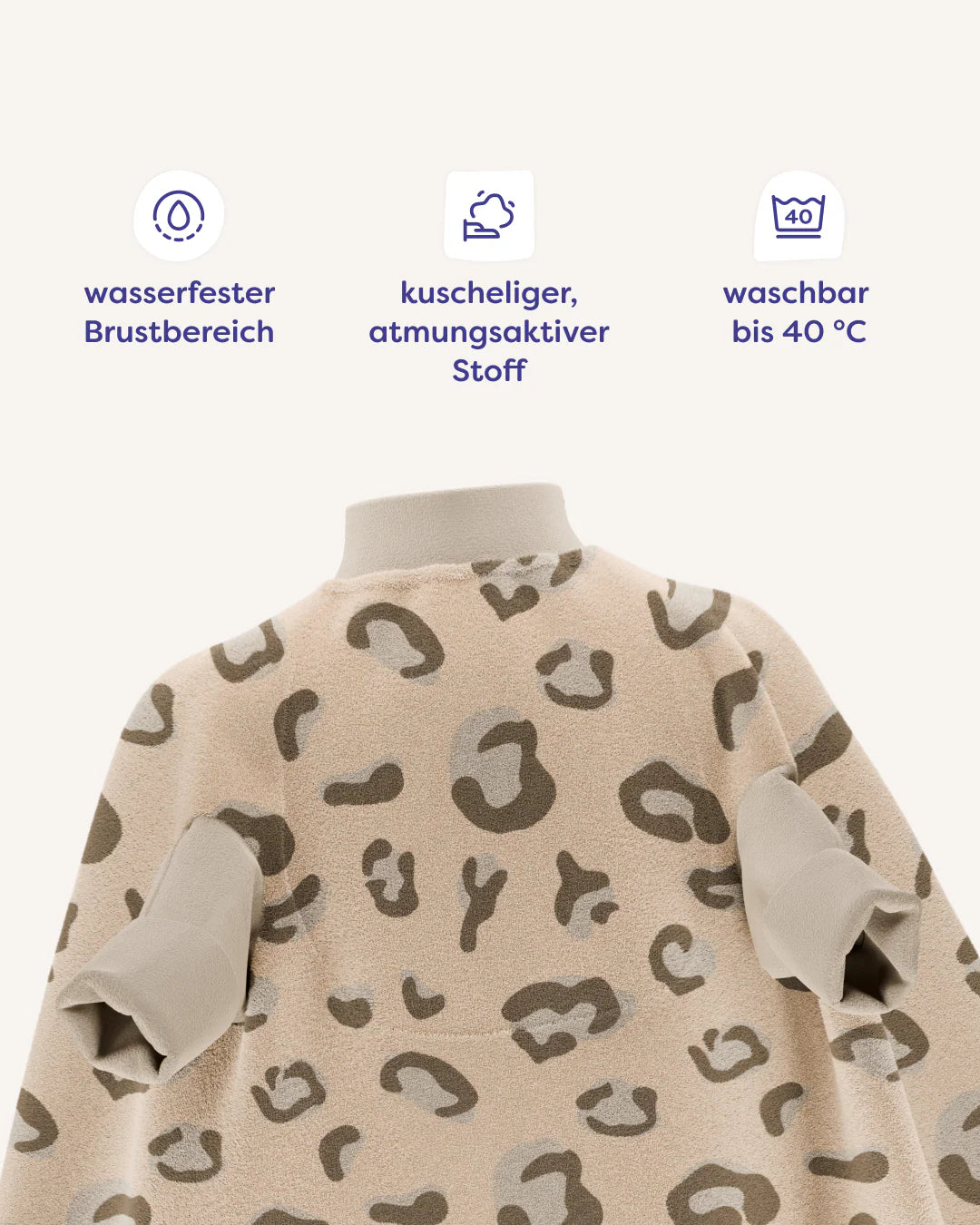 Lätzchen "Boo" aus Frottee, wasserdicht. Urban Roar | Little Casimir
