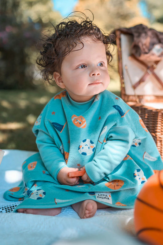 Lätzchen "Boo" Frottee. Tiny Champ. wasserdicht | Little Casimir
