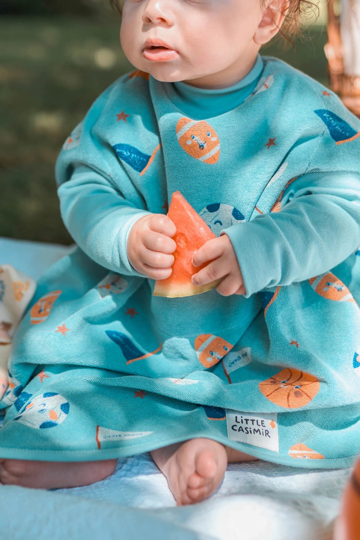 Lätzchen "Boo" Frottee. Tiny Champ. wasserdicht | Little Casimir