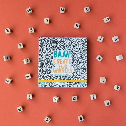 Stempelset Buchstaben | BAM! Create your words