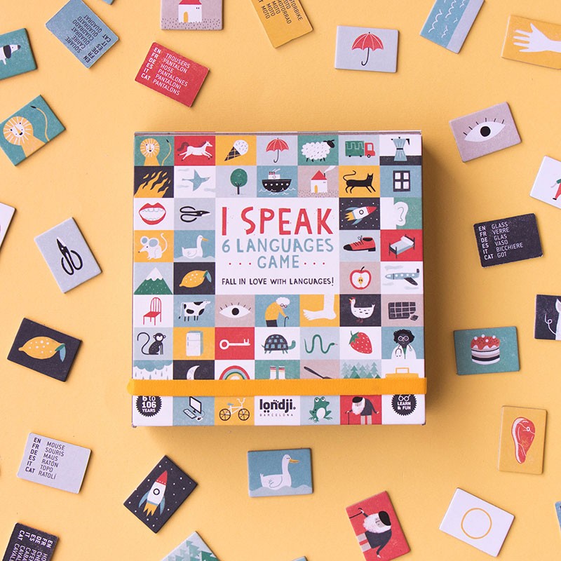 Spiel Sprache lernen. I speak 6 languages | Londji
