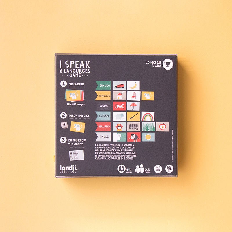 Spiel Sprache lernen. I speak 6 languages | Londji