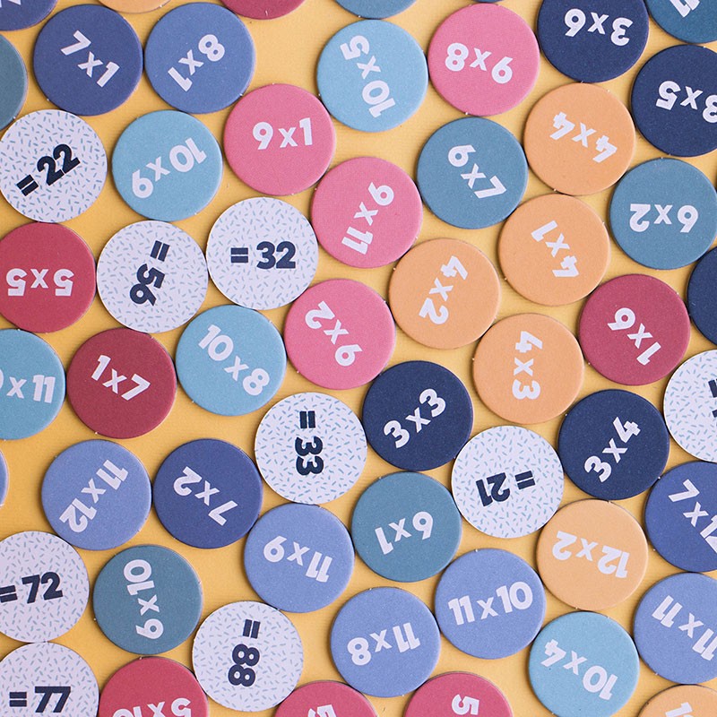 Spiel Mathe lernen. Multiplikation | Londji