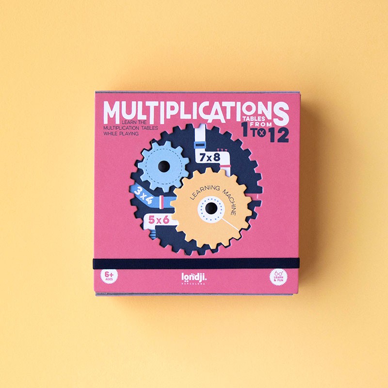 Spiel Mathe lernen. Multiplikation | Londji