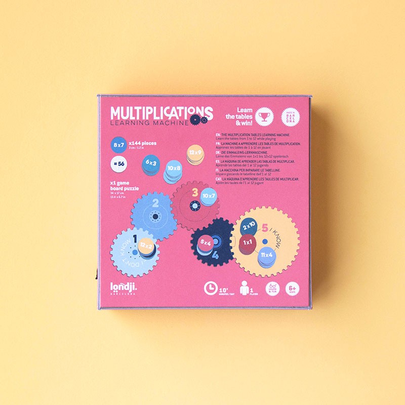 Spiel Mathe lernen. Multiplikation | Londji