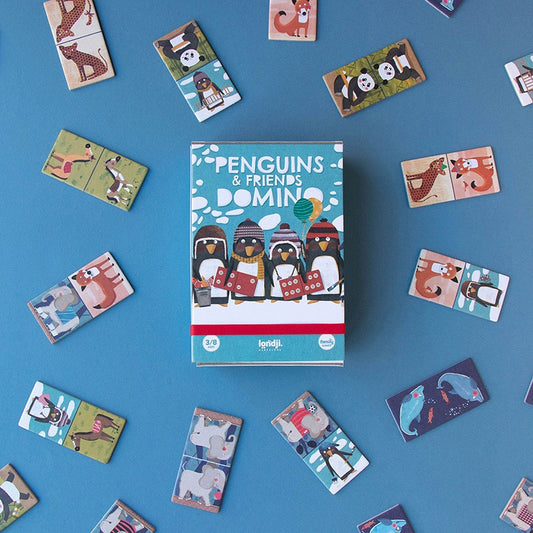 Domino. Tiere. Hartpappe | Londji