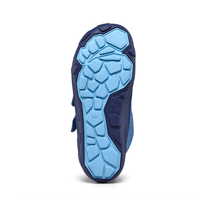 Barfußschuh mit Texmembran und Klettverschluss, Sohle