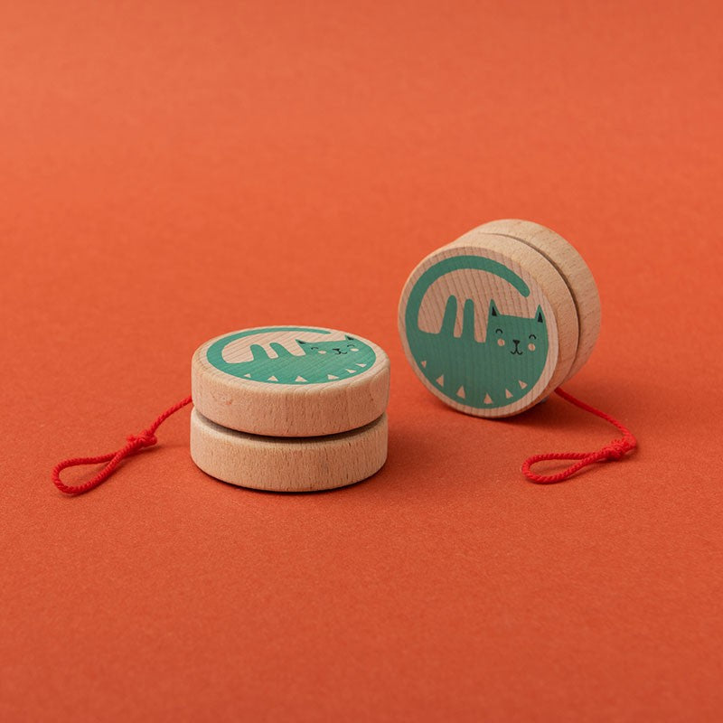 Jo-Jo aus Holz. Versch. Tiermotive | Londji